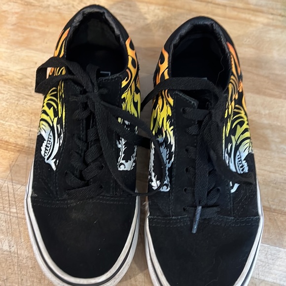 Little boys Vans size 13.5 - Picture 2 of 4